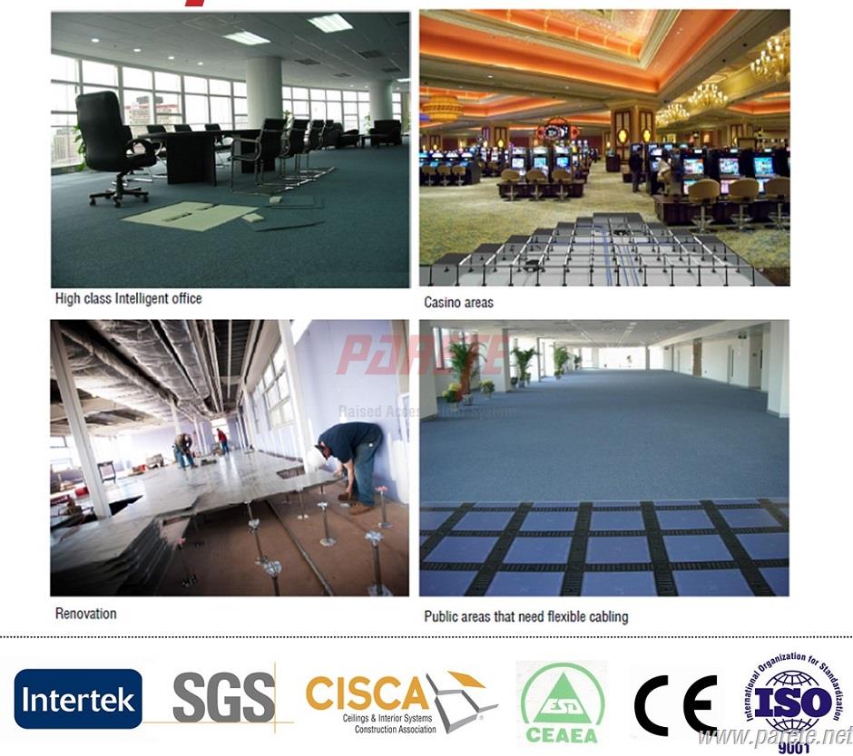  raised floor applications
